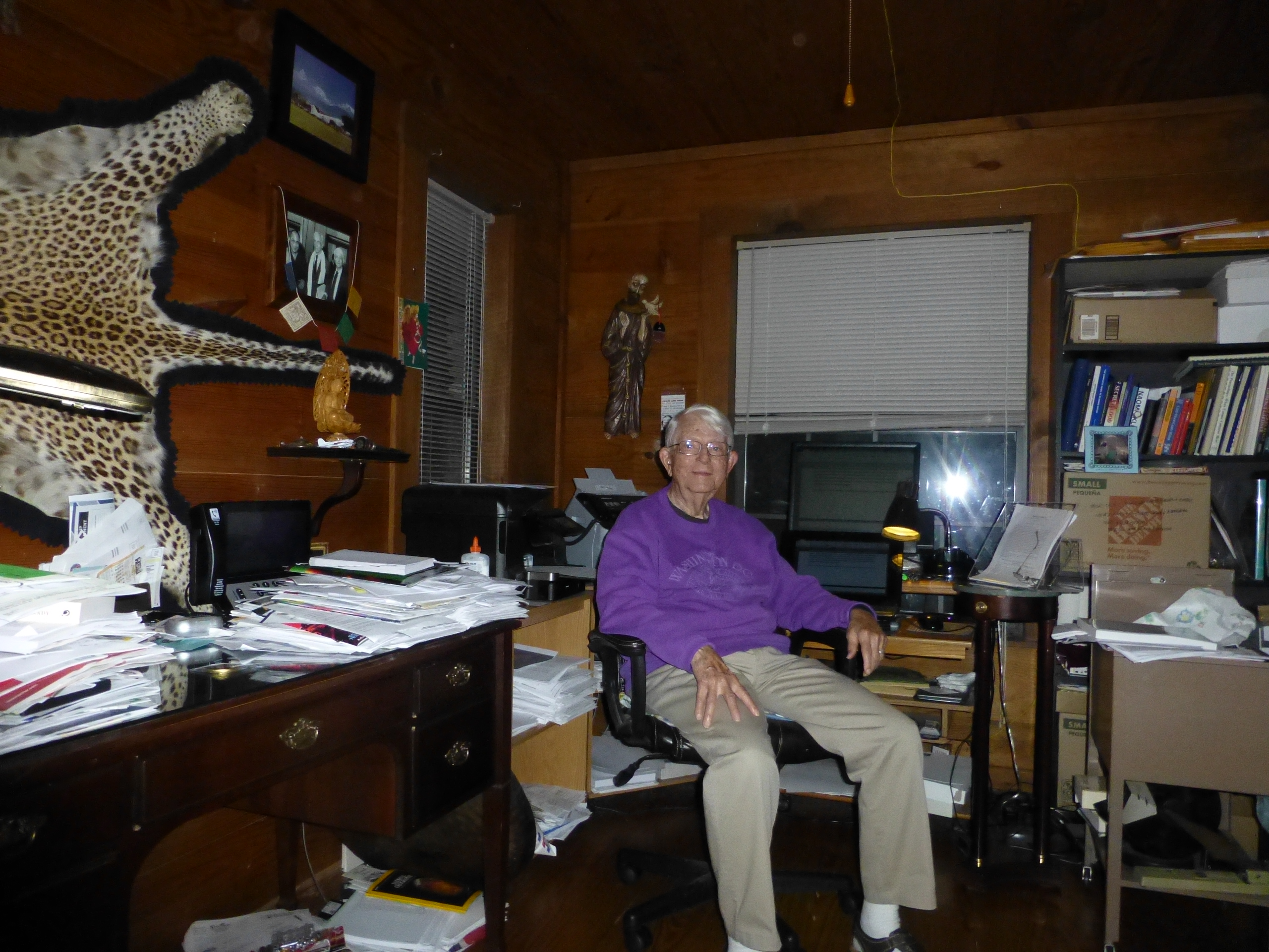 Scott with Orbs in Texas office (3)