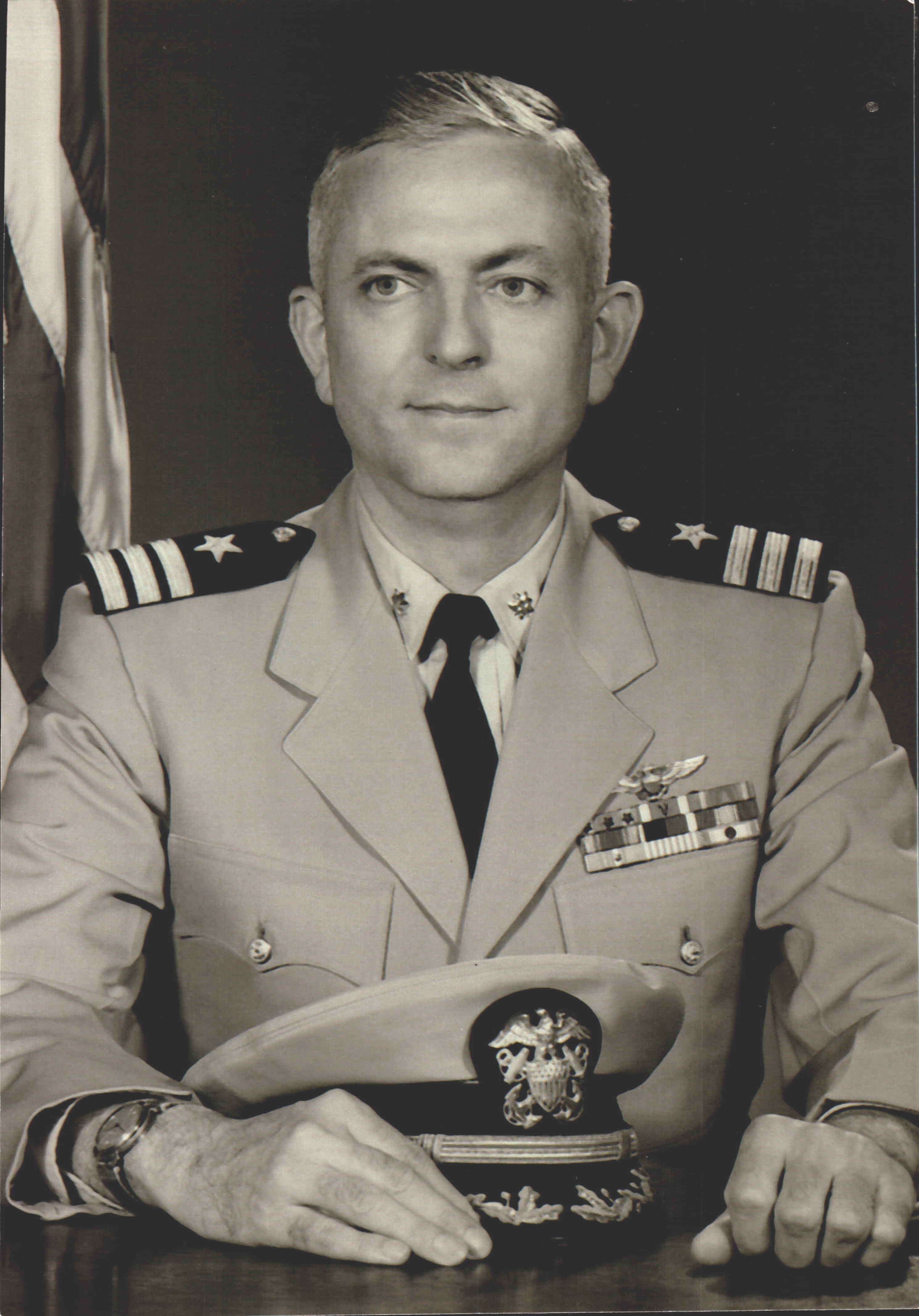 Scott Uniform seated