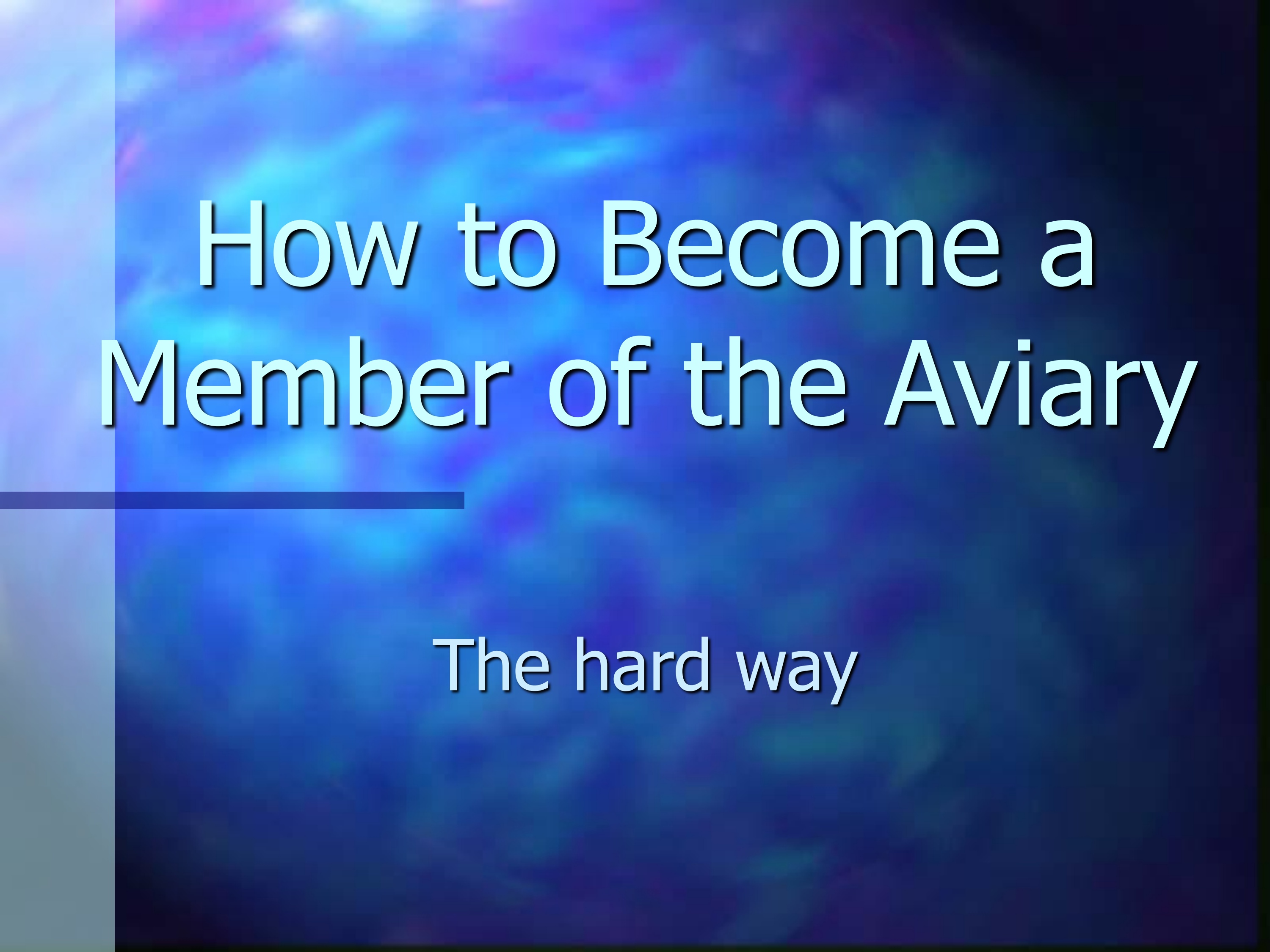 Aviary-1